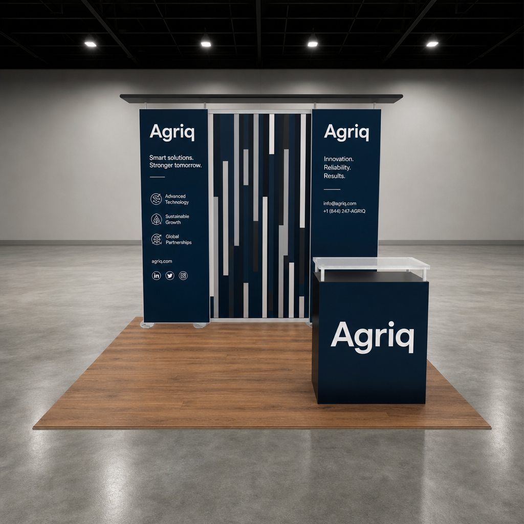 Agriculture & Farming Equipment 10x10 Trade Show Booth Inline Design