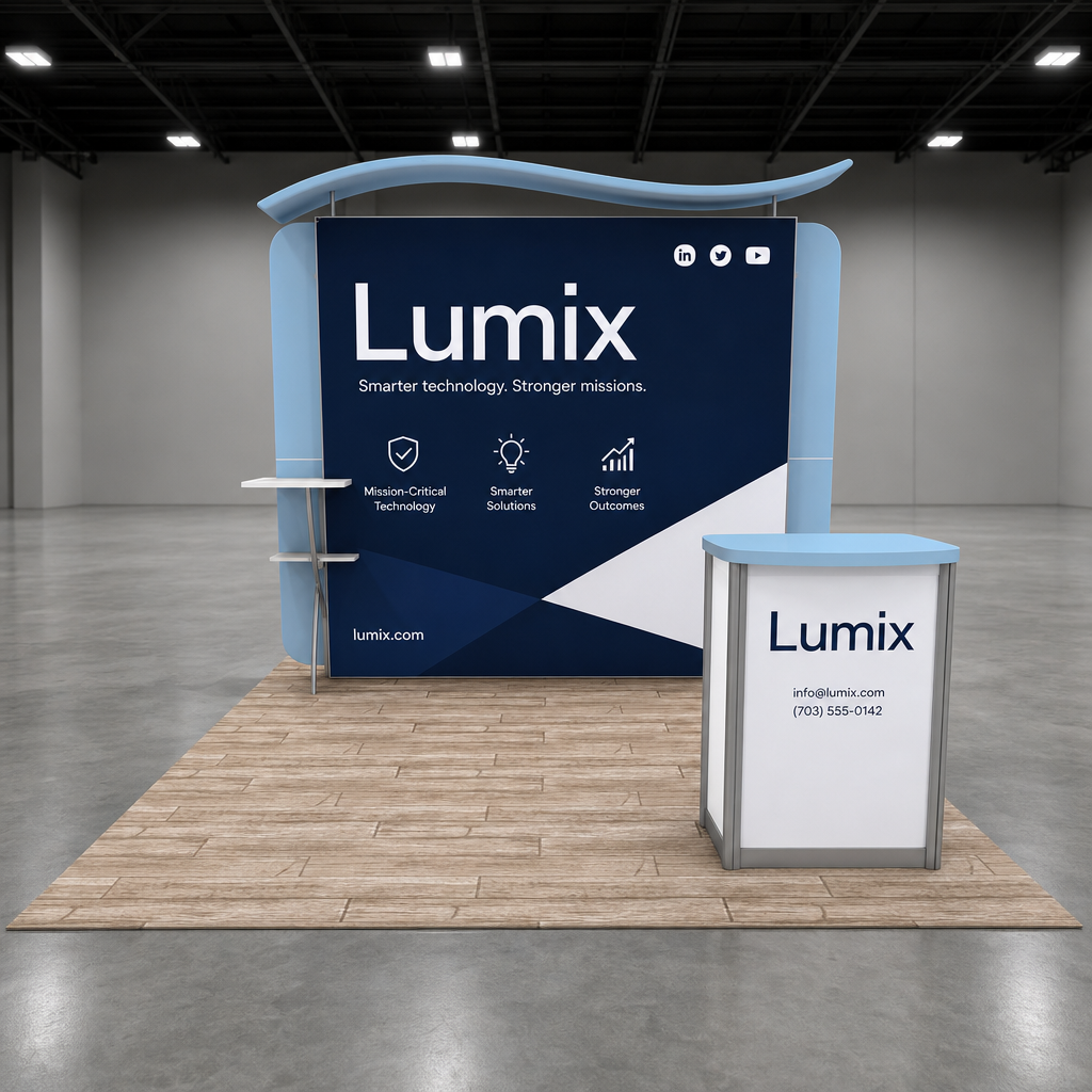 Software, SaaS, & Cloud Technology 10x10 Trade Show Booth Inline Design